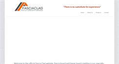 Desktop Screenshot of fasciaclad.co.za